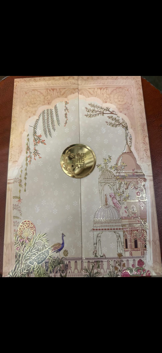 GOLDEN LUXURY INVITATION CARD