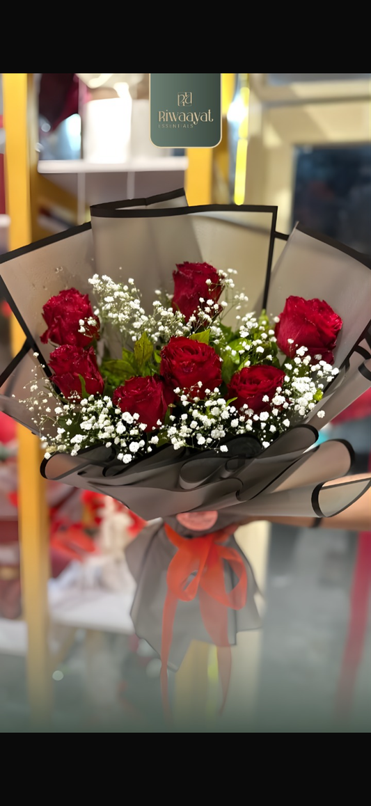 RED AND WHITE BOUQuET