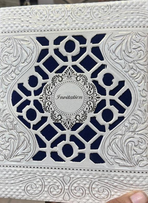 Cutwork Wedding Invite