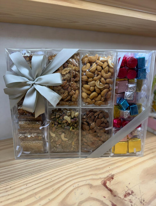 The Grand Celebration Assortment: Roasted Nuts & Premium Chocolates