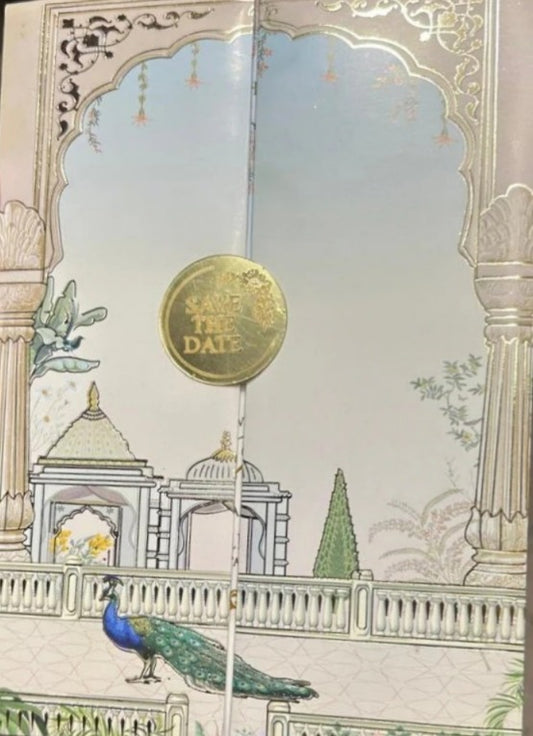 Trifold Royal Wedding Invite